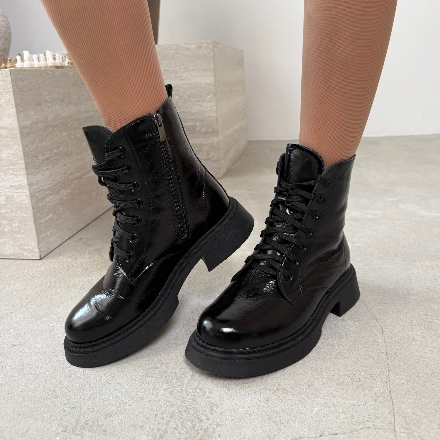 18 Жіночі черевики Force Art-19 Black(L) - Зображення 1