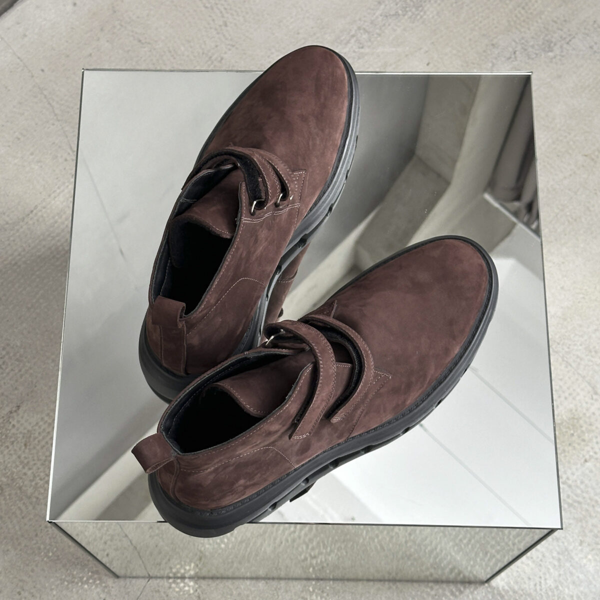 Чоловічі черевики нубукові Ridge ART-44 M brown(N) - Зображення 2