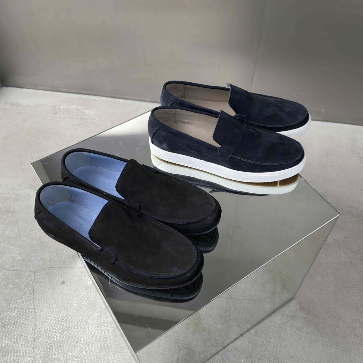 Макасини чоловічі замшеві Soft Dark ART-38 M Black(N) - Зображення 3