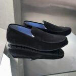 Макасини чоловічі замшеві Soft Dark ART-38 M Black(N) - Зображення 2