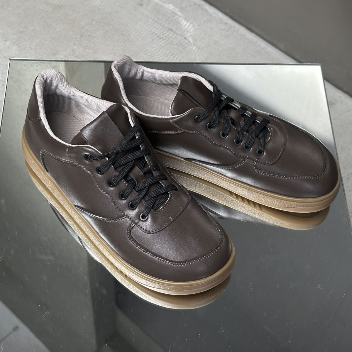 Кеди чоловічі шкіряні Tweens ART-20 M brown - Зображення 4