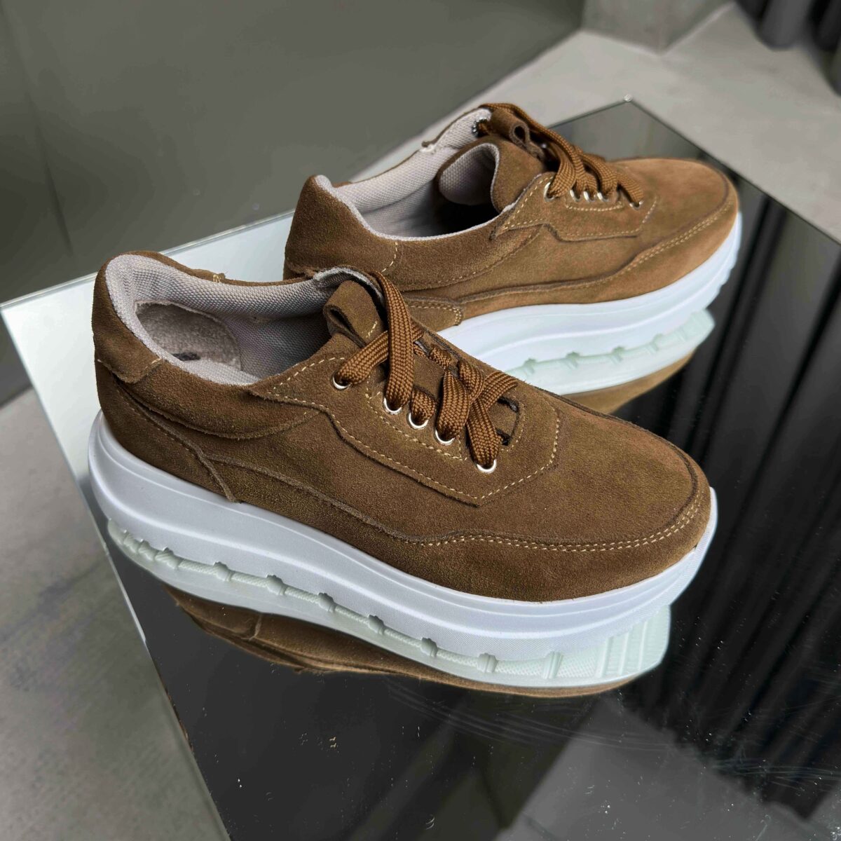 Дитячі кросівки замшеві Virginia ART 42/D Beige/S - Зображення 5