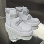 Дитячі черевики шкіряні Kira ART 15D White(K)/Lum(S) - Зображення 3