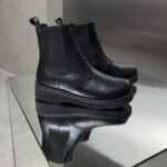 Дитячі чоботи шкіряні Chelsi ART 16D  Black/К - Зображення 4
