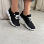 Жіночі кросівки замшеві Basic Black  ART 57 Black(S)