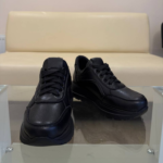 Дитячі кросівки шкіряні Prime ART05D black(К)