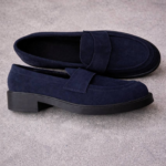 Жіночі туфлі замшеві City Loafers