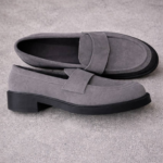 Жіночі туфлі замшеві City Loafers - Зображення 4