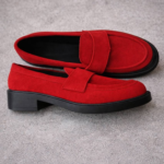 Жіночі туфлі замшеві City Loafers - Зображення 7