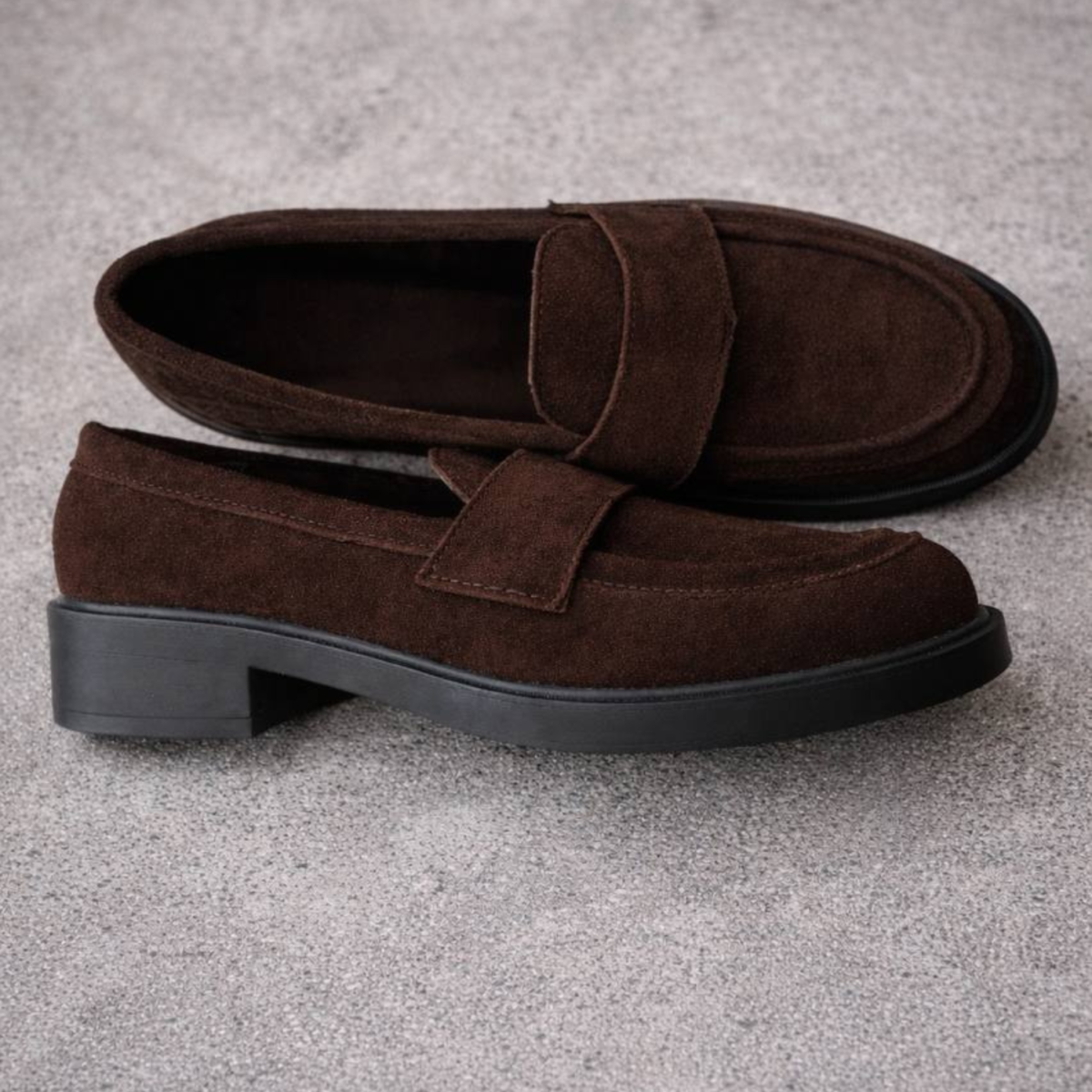 Жіночі туфлі замшеві City Loafers - Зображення 8